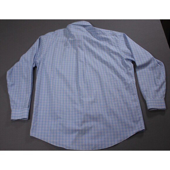 Brooks Brothers Mens Madison Non Iron Supima Cotton Plaid Dress Shirt 17  - 36 - Picture 3 of 9